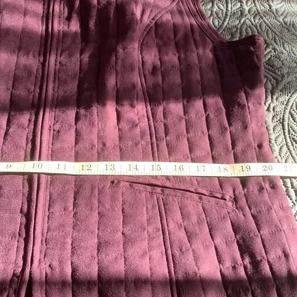 Christopher&Banks eggplant vest L - Picture 12 of 12